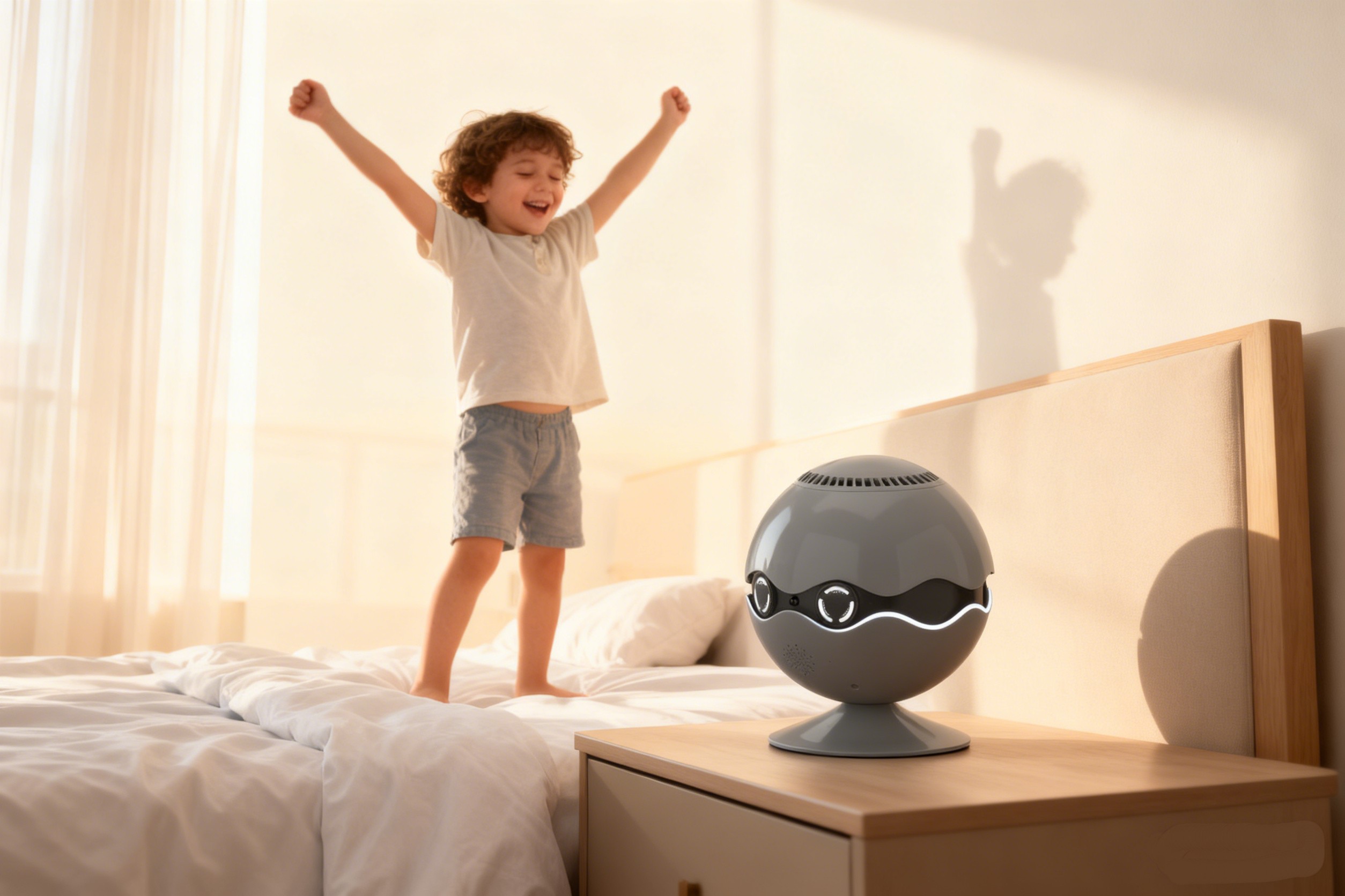 A9欢呼外国男孩